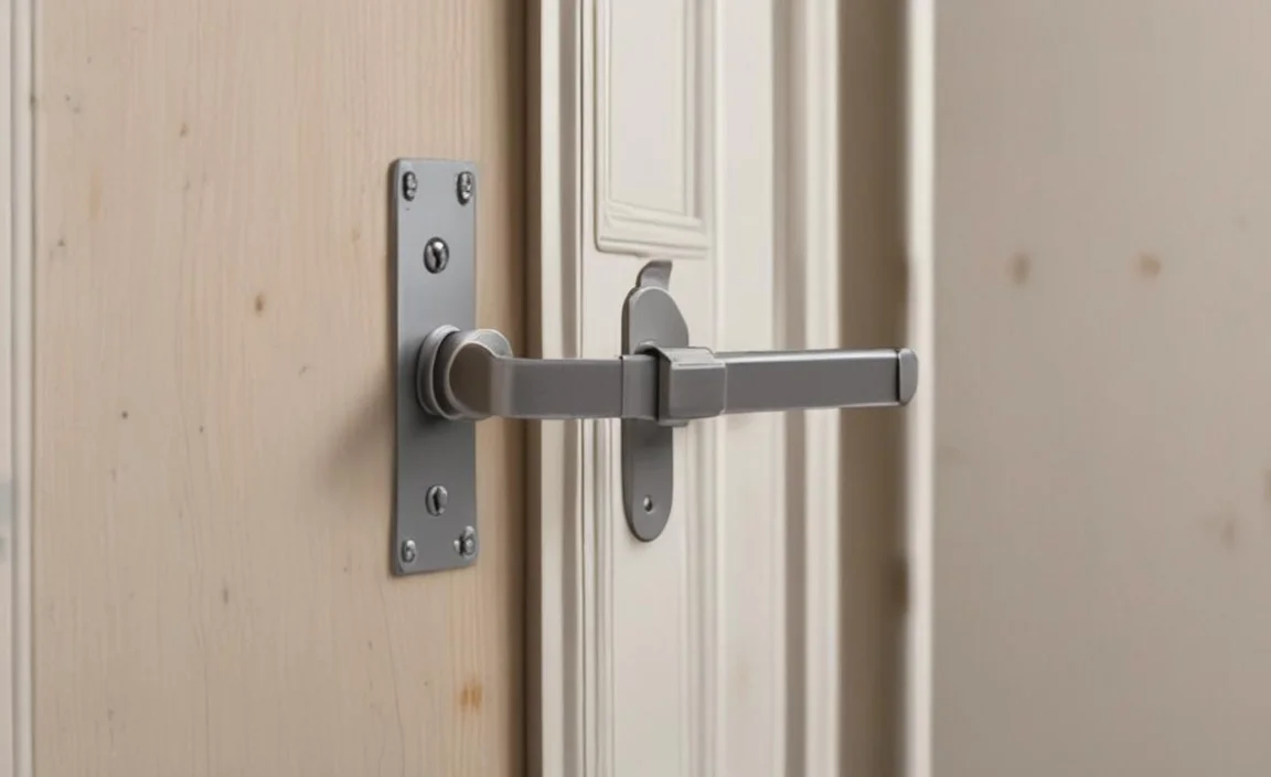 How to Adjust a Door Strike Plate for a Misaligned Latch