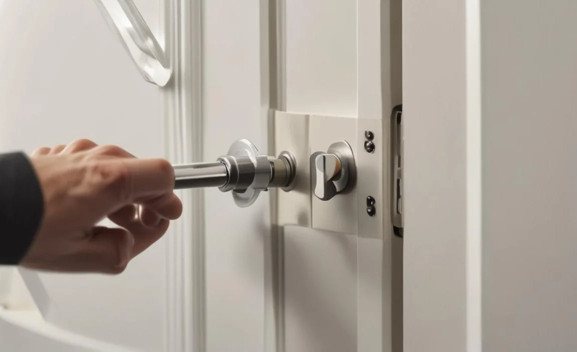How to Adjust a Misaligned Door Latch