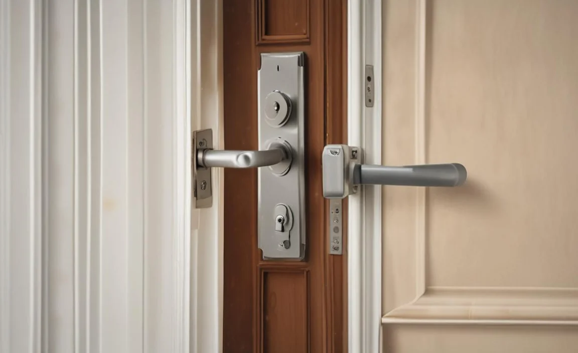 how to adjust the keeper on a sliding door lock