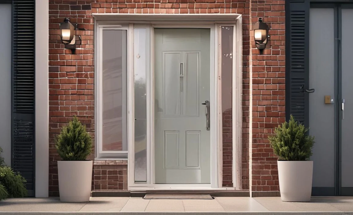 How to Align a Dropped UPVC Front Door