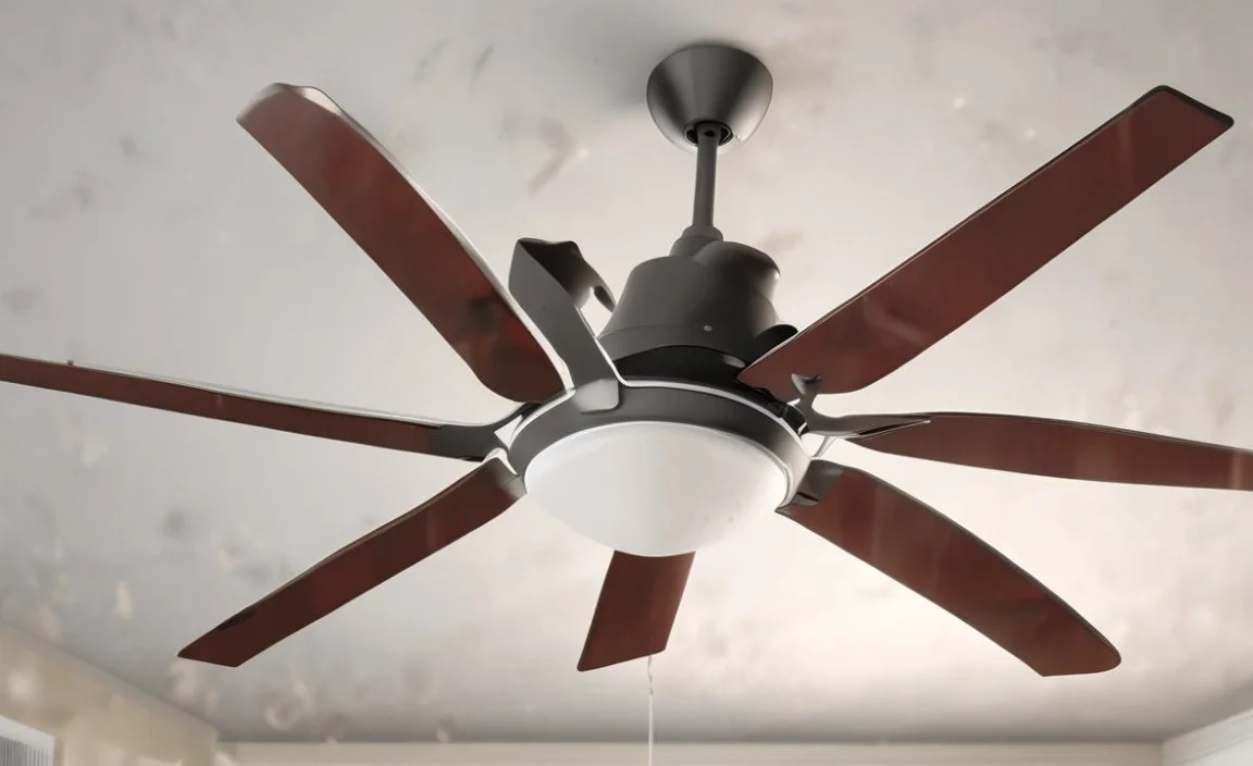 how to balance acrylic ceiling fan blades