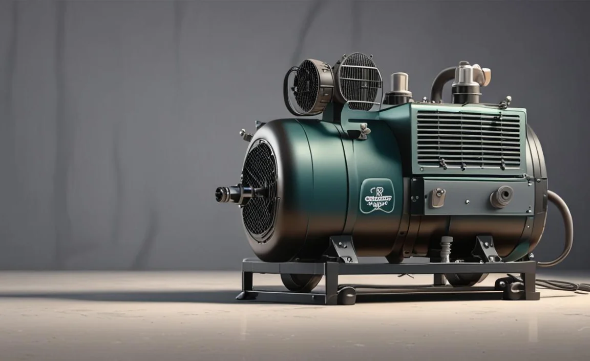 how to break in a new oiled air compressor properly