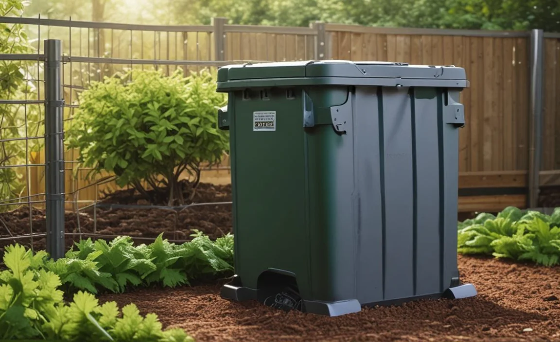 how to dry out a compost bin that rained on