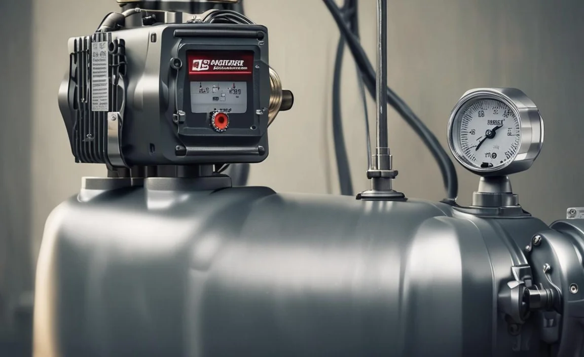 how to find a microscopic leak in air compressor tank