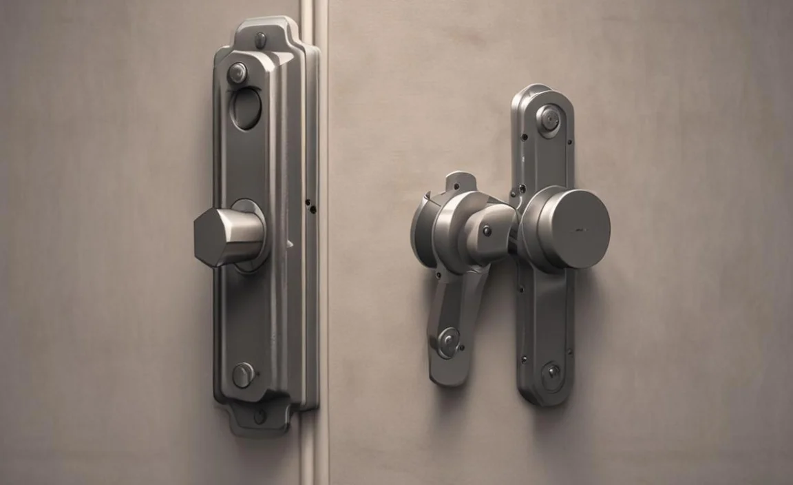 how to fix a night latch that locks you out automatically
