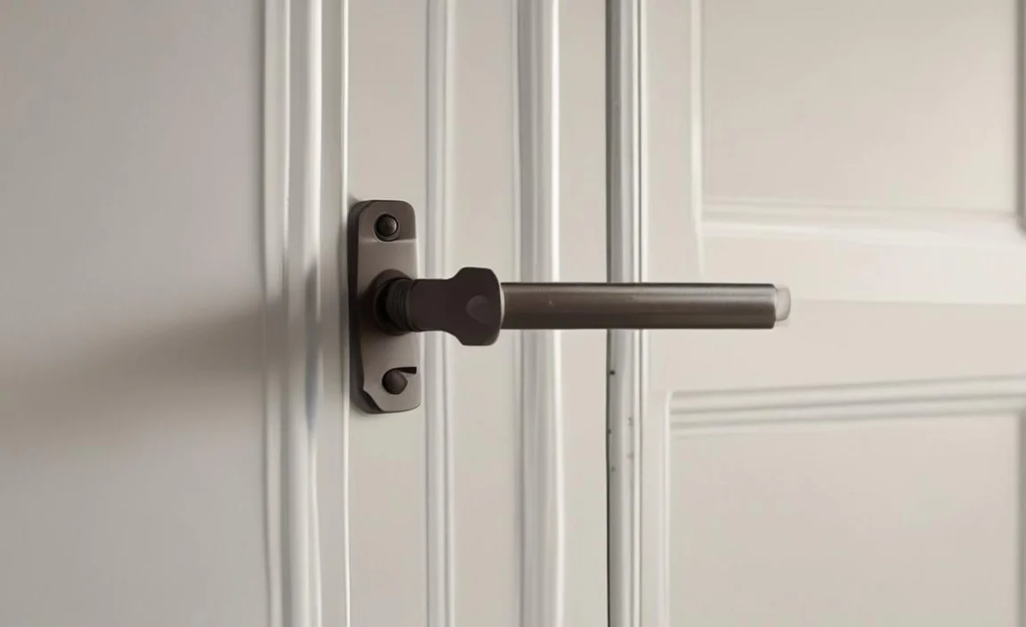 How to Fix a Sticky Door Latch with Lubrication