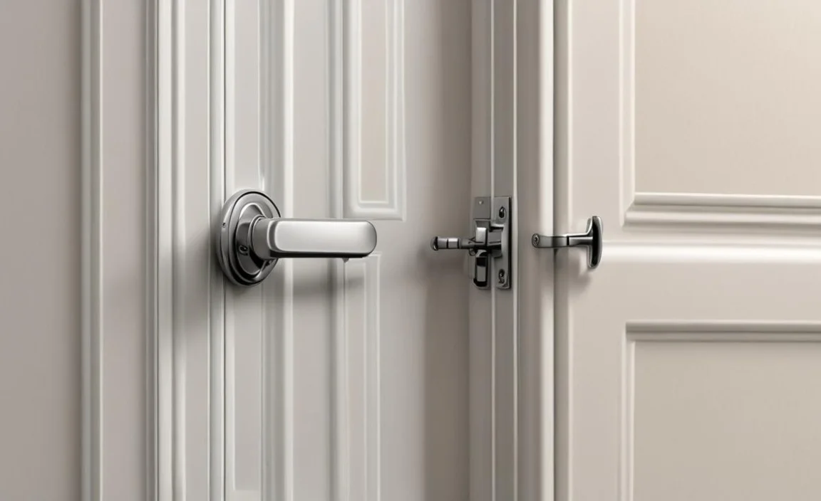 how to fix a sticky door latch without replacing it