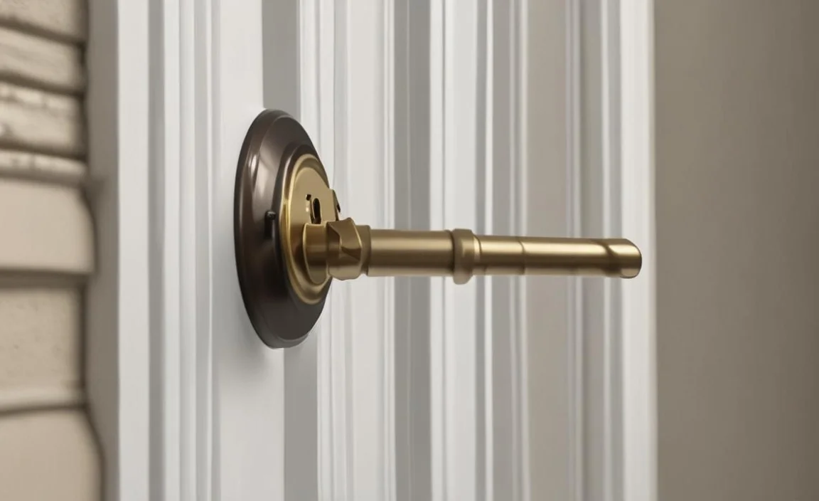 How to Fix a Storm Door Lock Cylinder