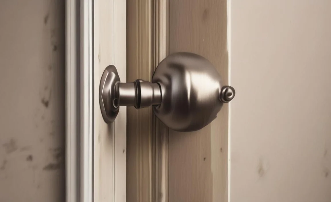 How to Fix a Stuck Latch When Door Knob Turns