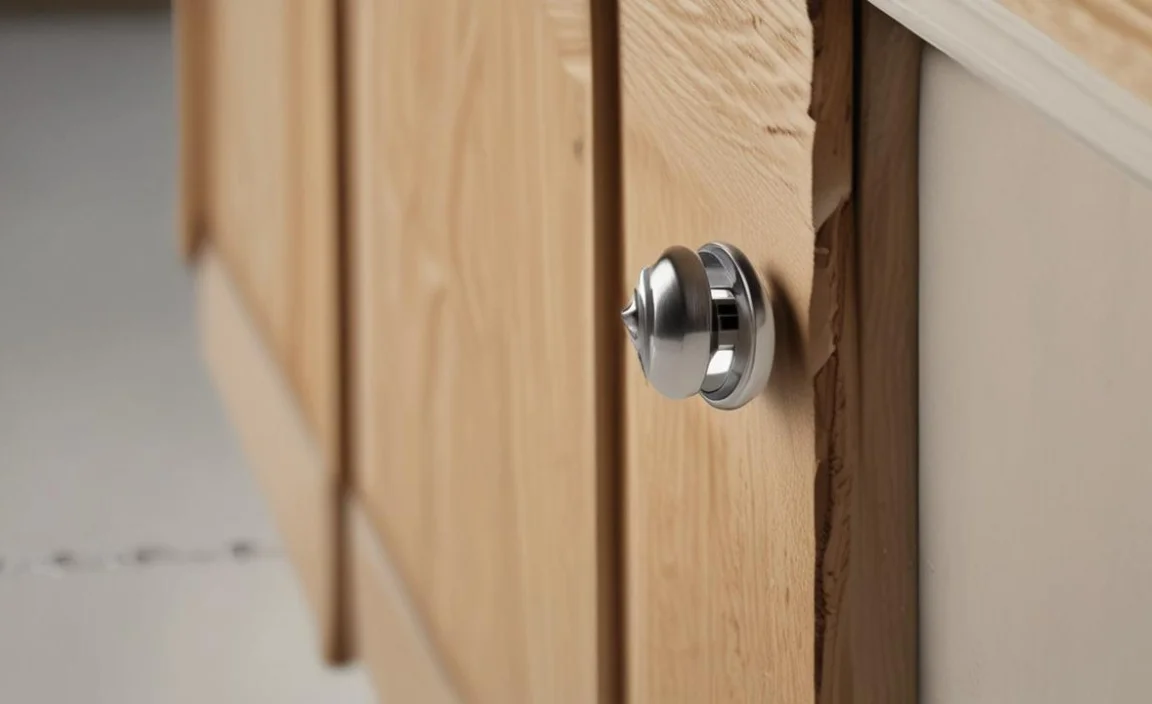 How to Fix Loose Cabinet Drawer Pull Screws