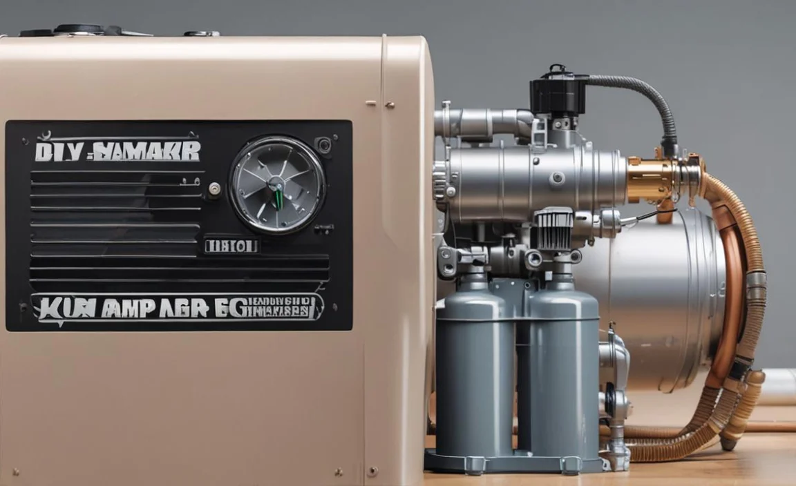 how to make a diy air compressor water separator