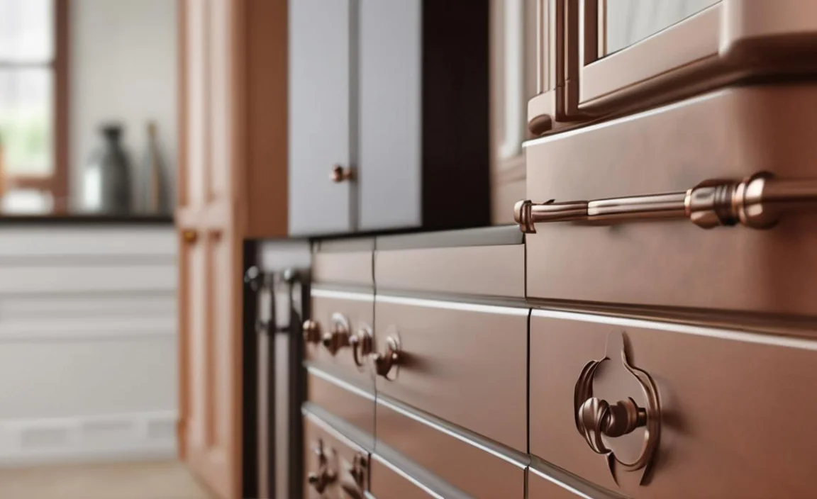 How to Polish Copper Cabinet Hardware with Lemon Juice