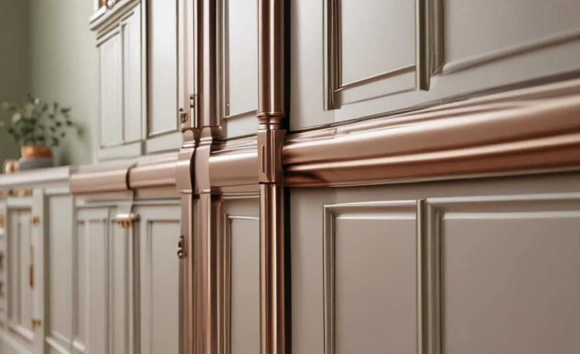 How to Polish Copper Cabinet Hardware with Vinegar