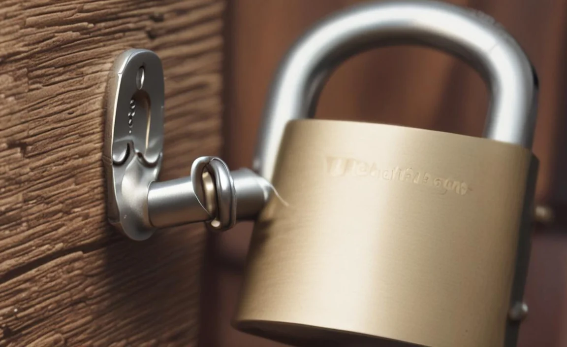 how to remove a snapped key from a padlock