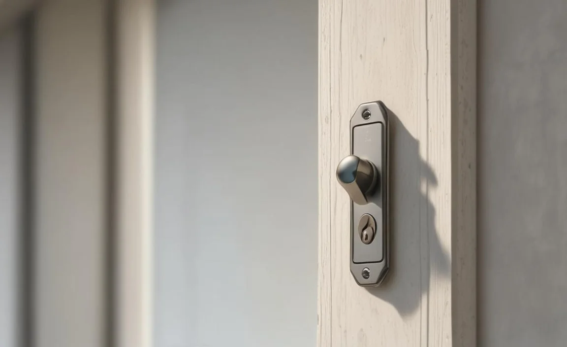 How to Replace a Garage Side Door Deadbolt Mechanism Seized
