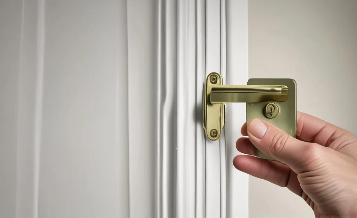 How to Replace Parts of a Sticky Door Latch