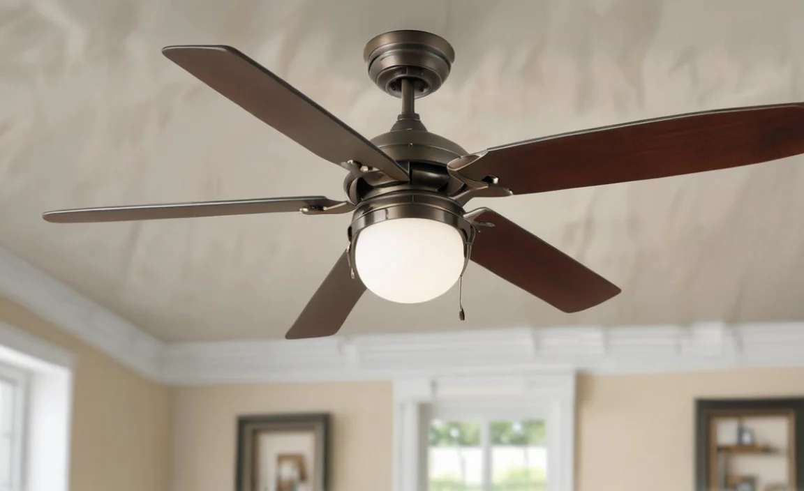 How to Seal Distressed Metal Ceiling Fan Hardware