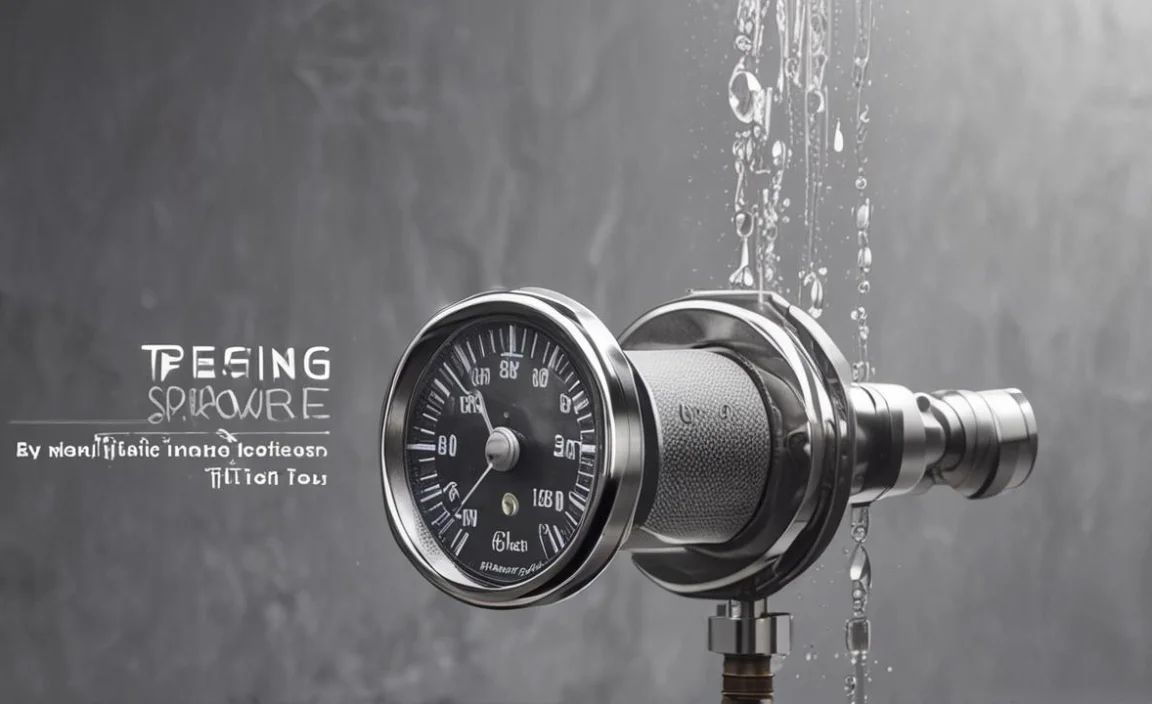 How to Test Shower Water Pressure with a Gauge
