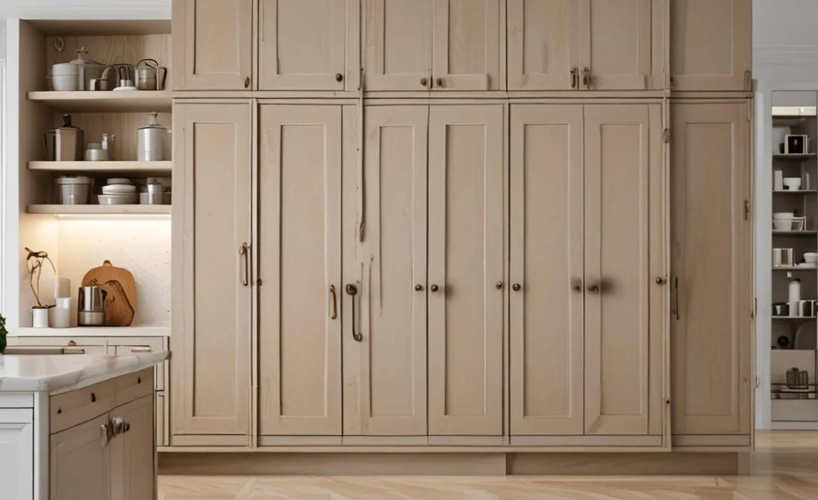 how to update cabinet hardware without painting doors