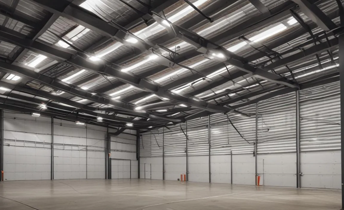 industrial hvls ceiling fans in residential garages