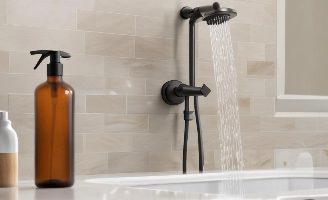 is bleach safe for cleaning oil rubbed bronze shower fixtures