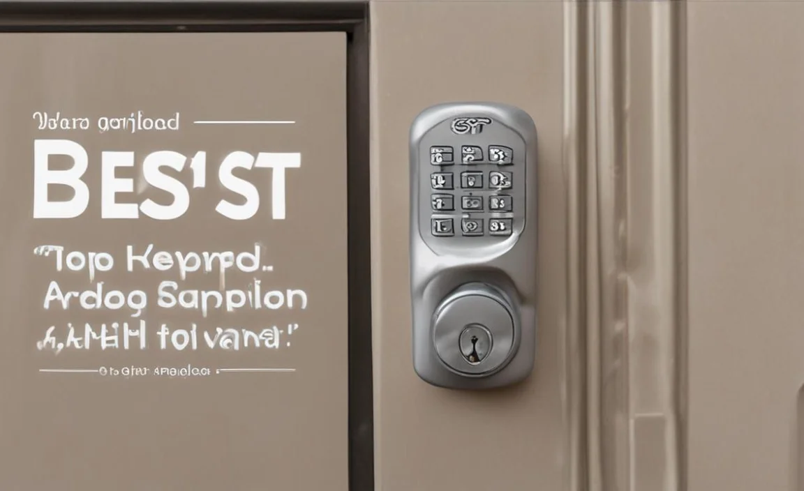 keypad door locks for garage entry