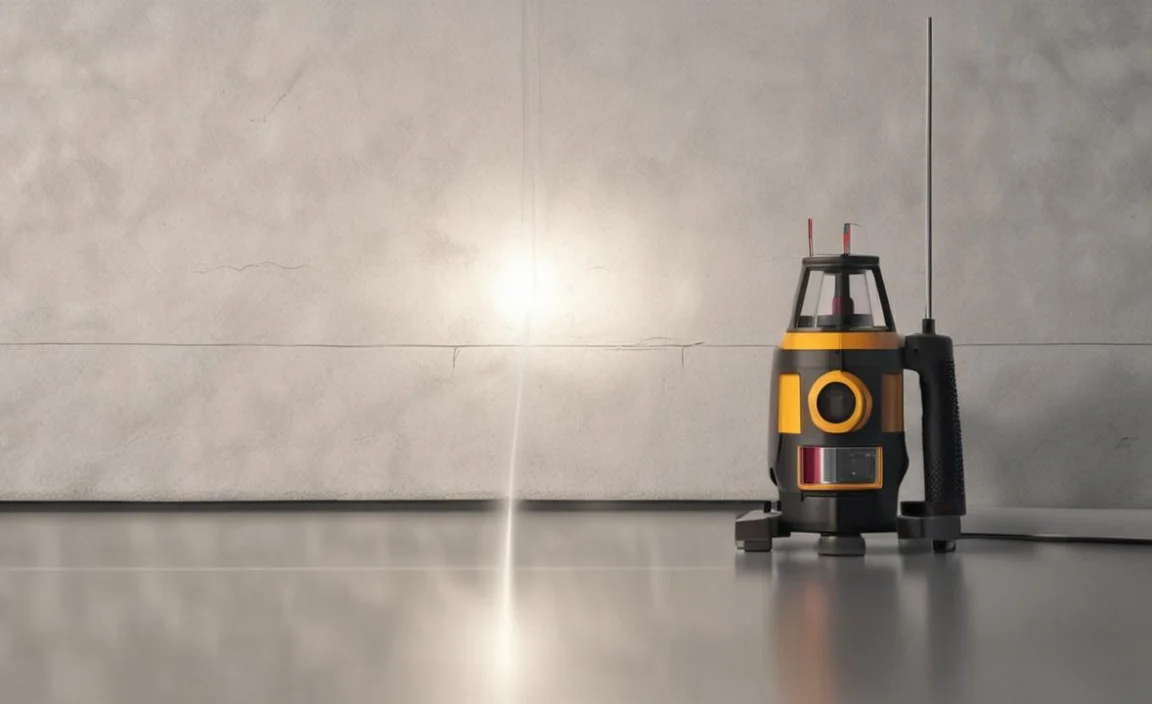 laser level line too dim to see outside