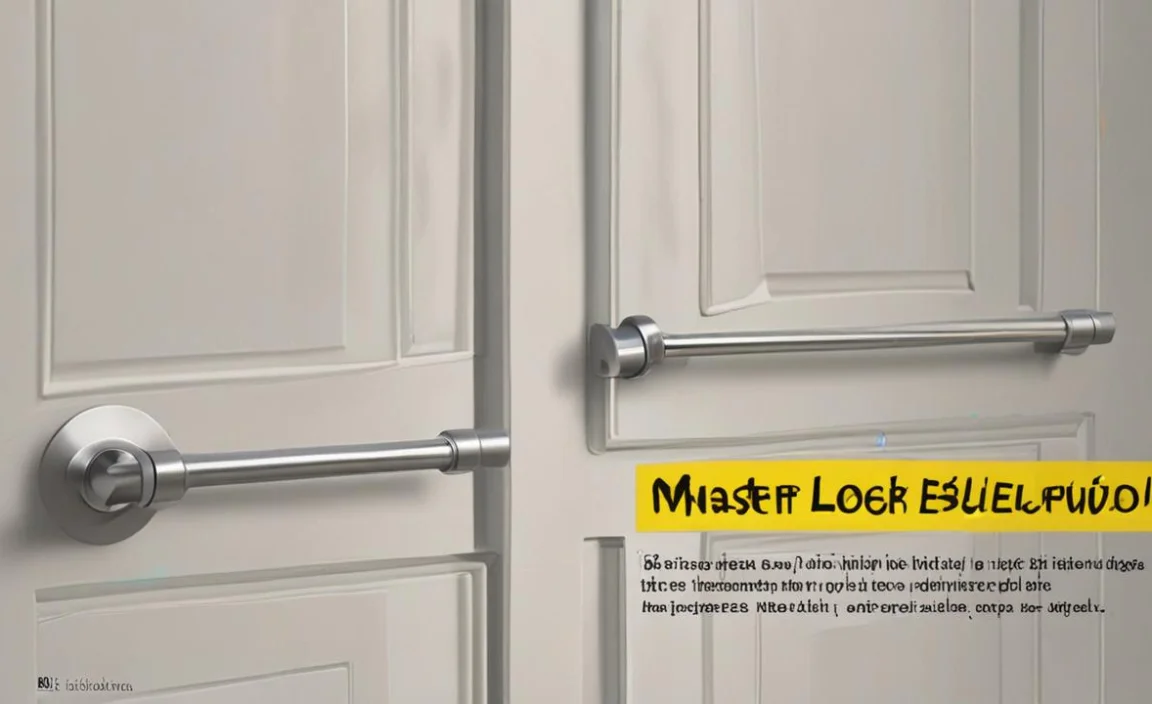 master lock 265d door security bar review