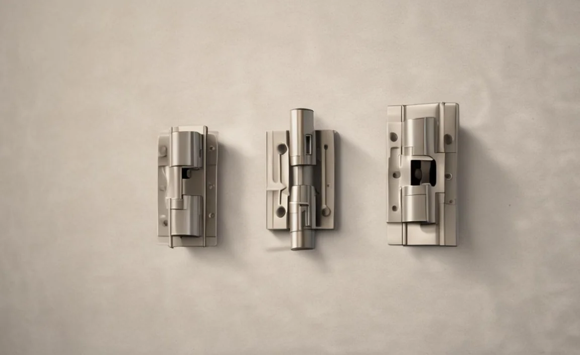 Materials and Cup Size Variations in Hinges