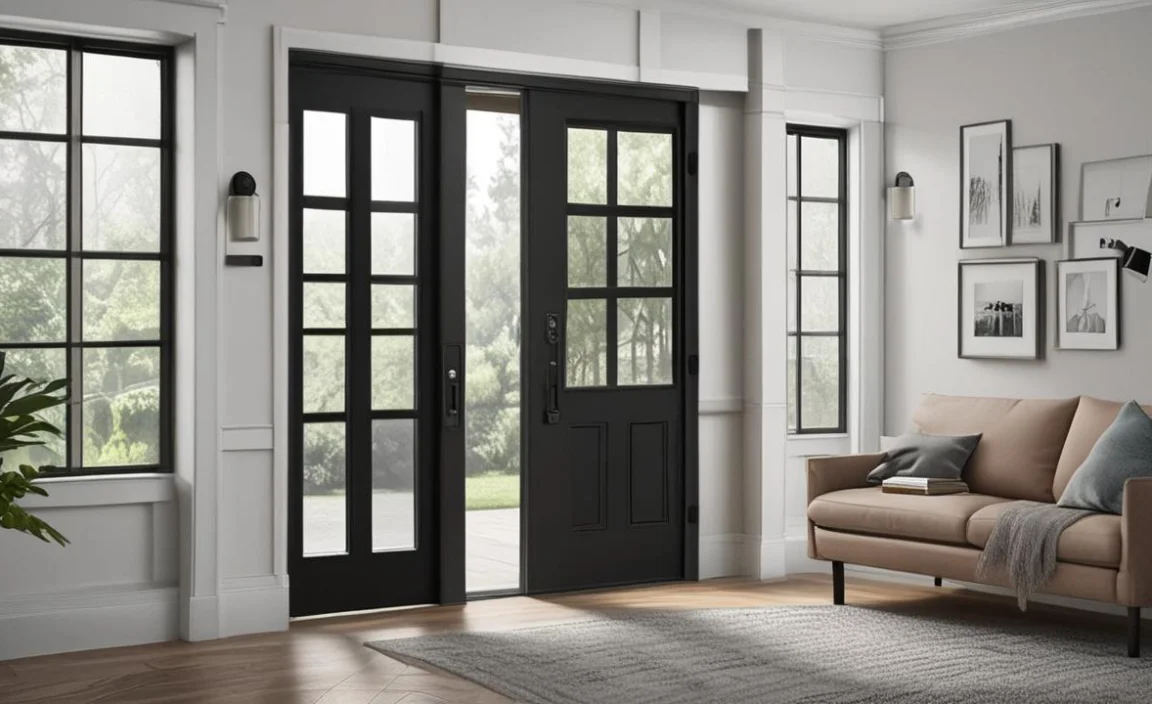 matte black interior door handlesets