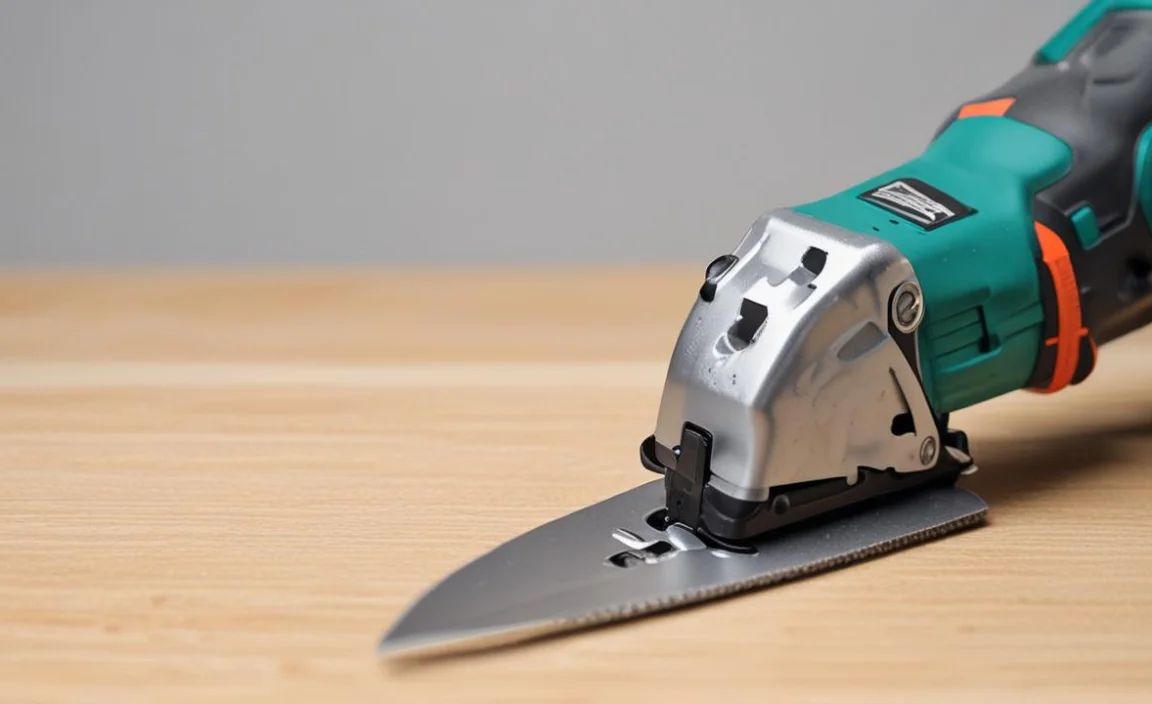 oscillating multi tool blade slips out of holder