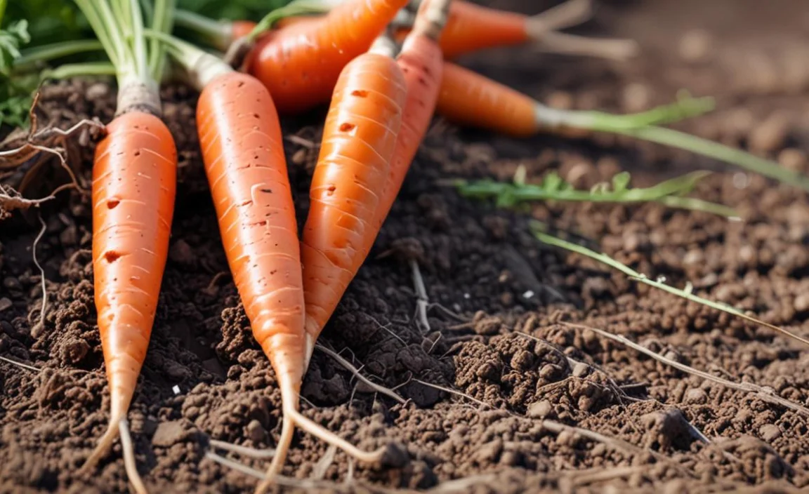 overwintering carrots in the ground