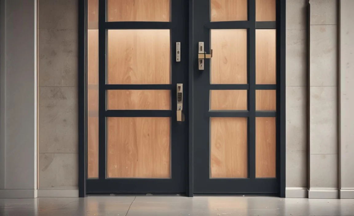 panic bar door won't latch closed how to adjust