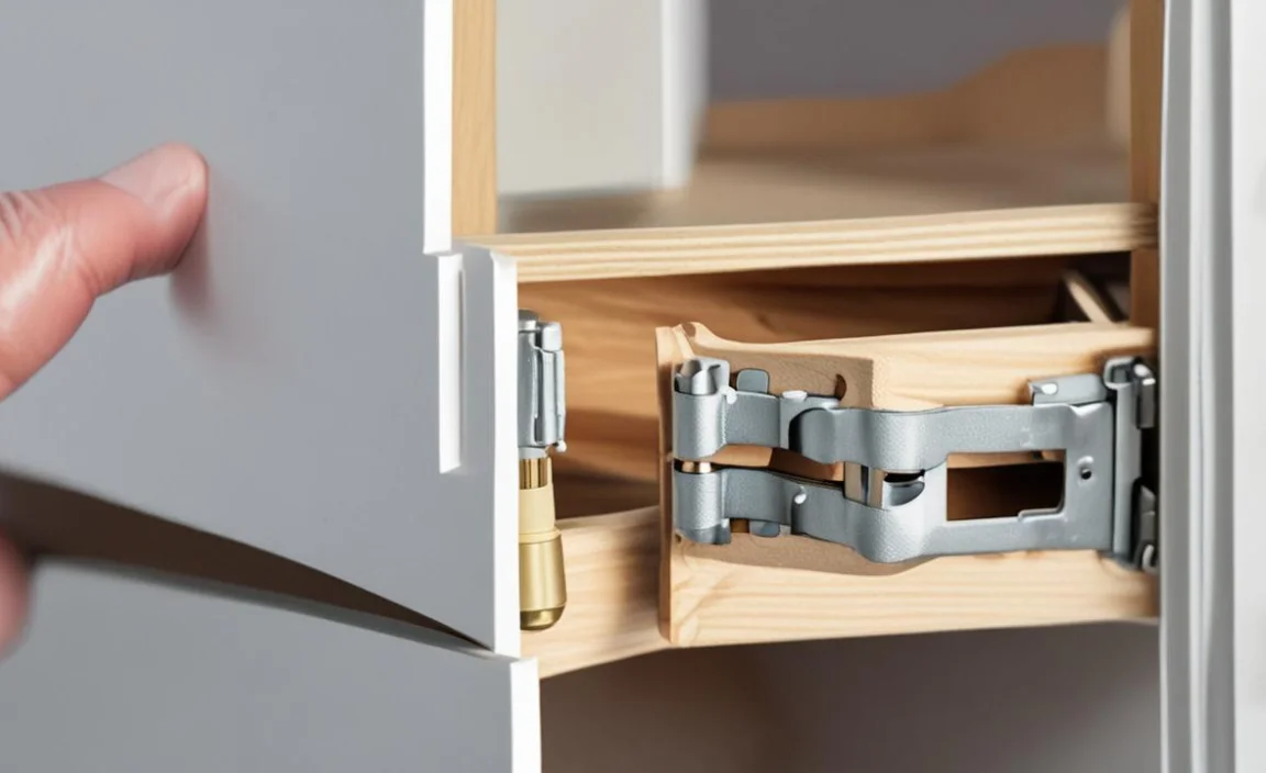 pie cut corner cabinet hinge mechanism explained