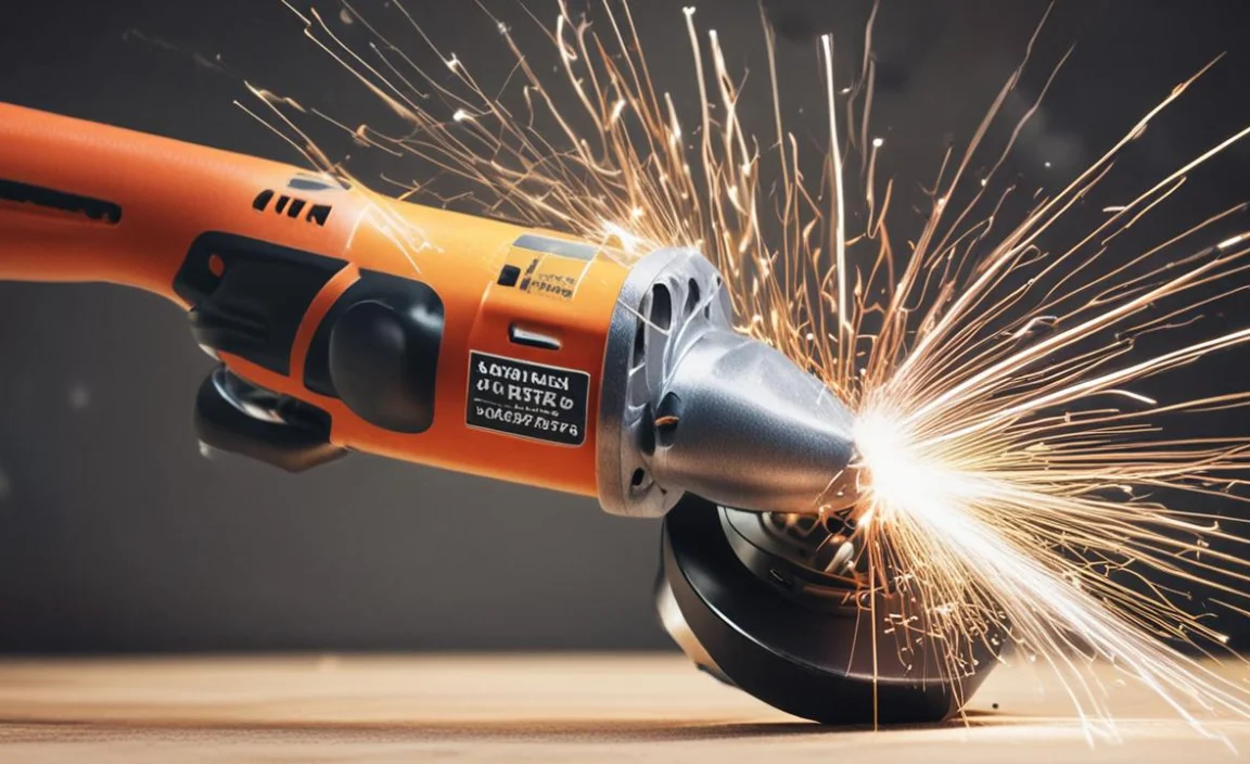 Preventing Angle Grinder Sparking Excessively from Motor