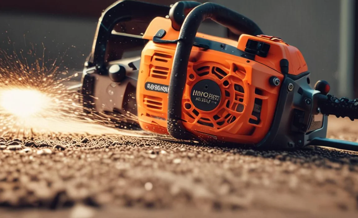 Preventing the Electric Chainsaw Chain from Coming Off