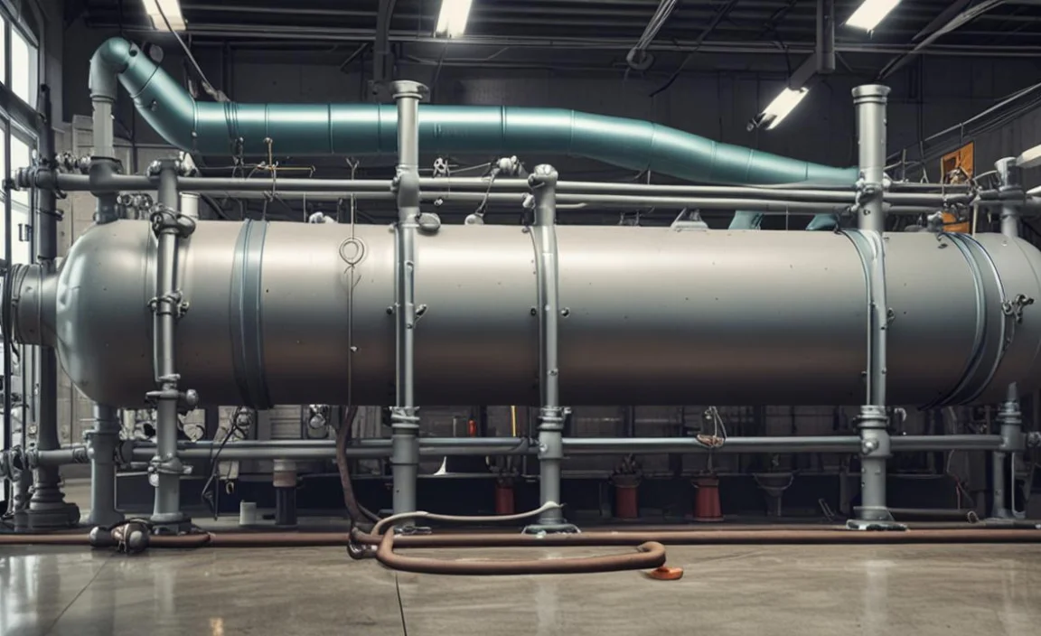 proper water trap placement in compressed air lines