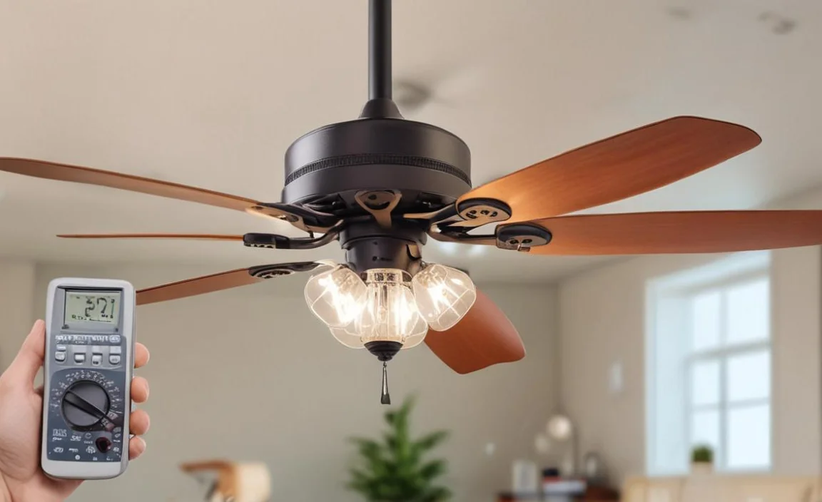 Pros and Cons of Testing a Ceiling Fan Motor with a Multimeter