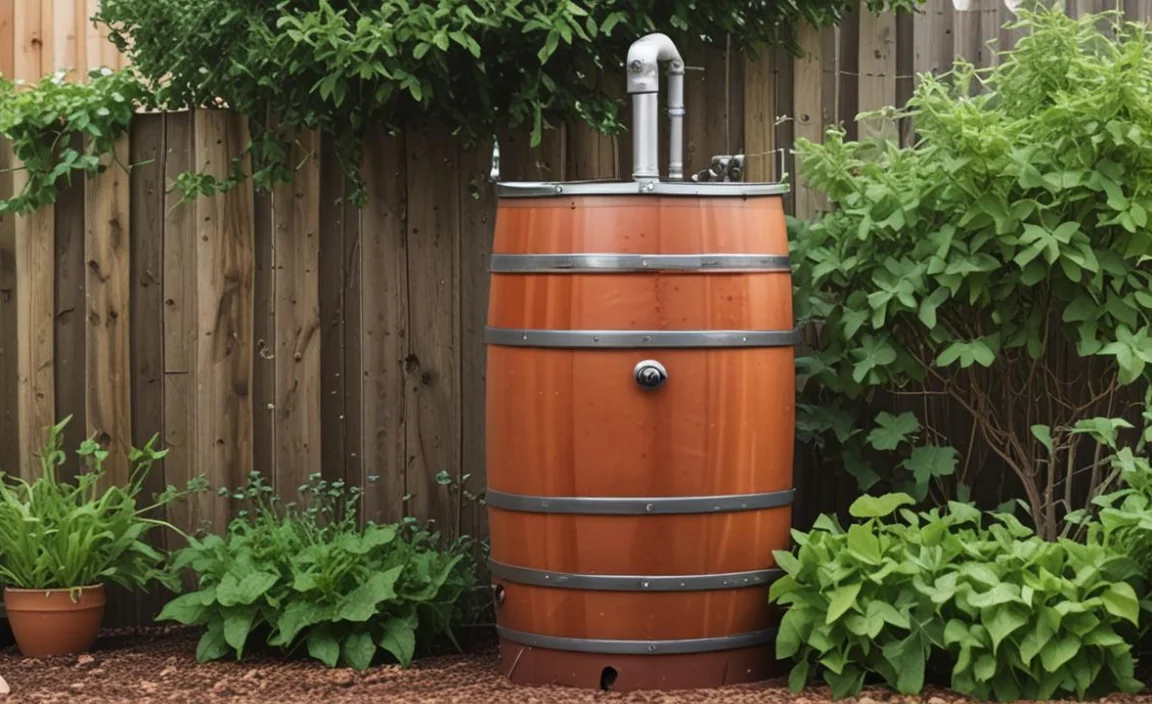 rain barrel water safe for vegetable gardens