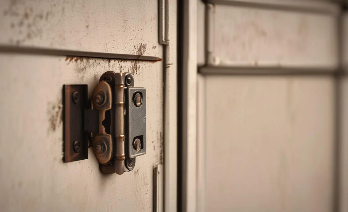 Removing Rust from Old Metal Cabinet Hinges: A Simple Guide