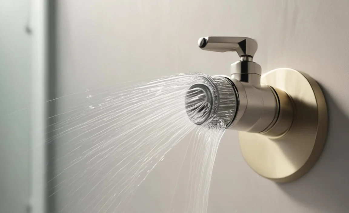 restoring water pressure after changing shower valve