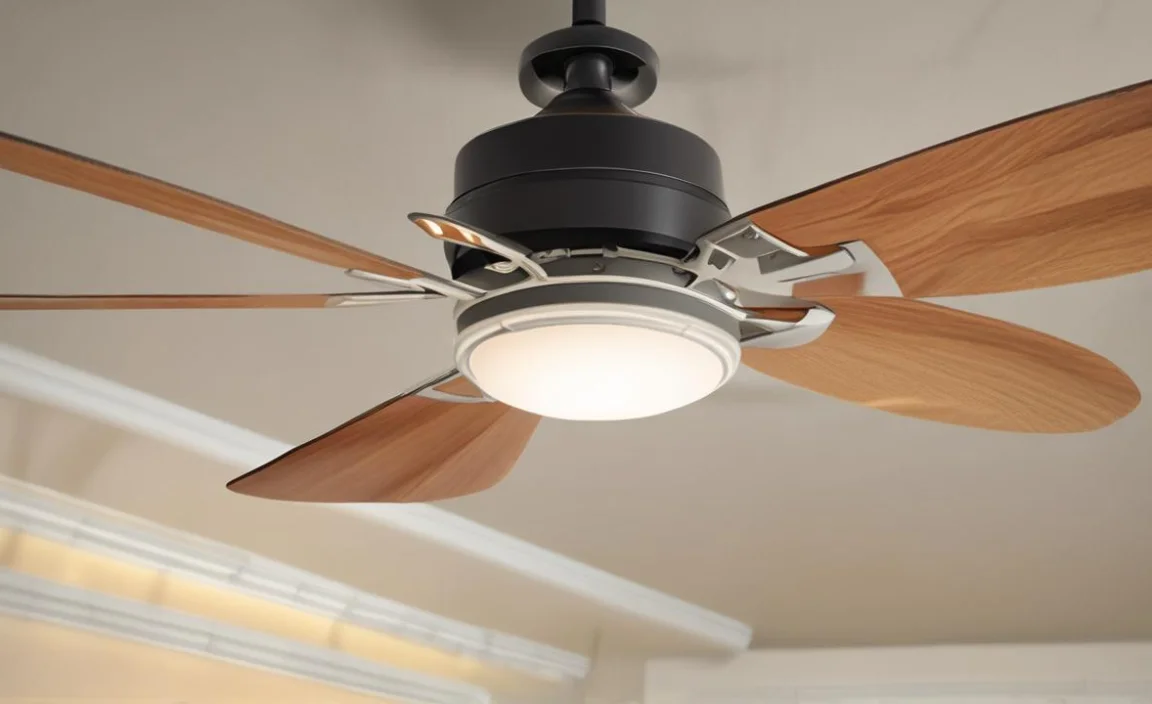 retractable blade ceiling fan mechanism stuck
