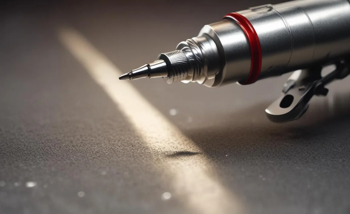 rivet gun mandrel stuck inside
