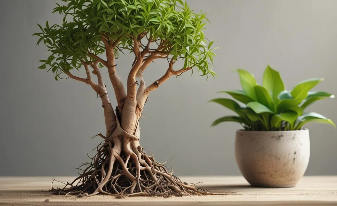 rootbound nursery plants untangling roots