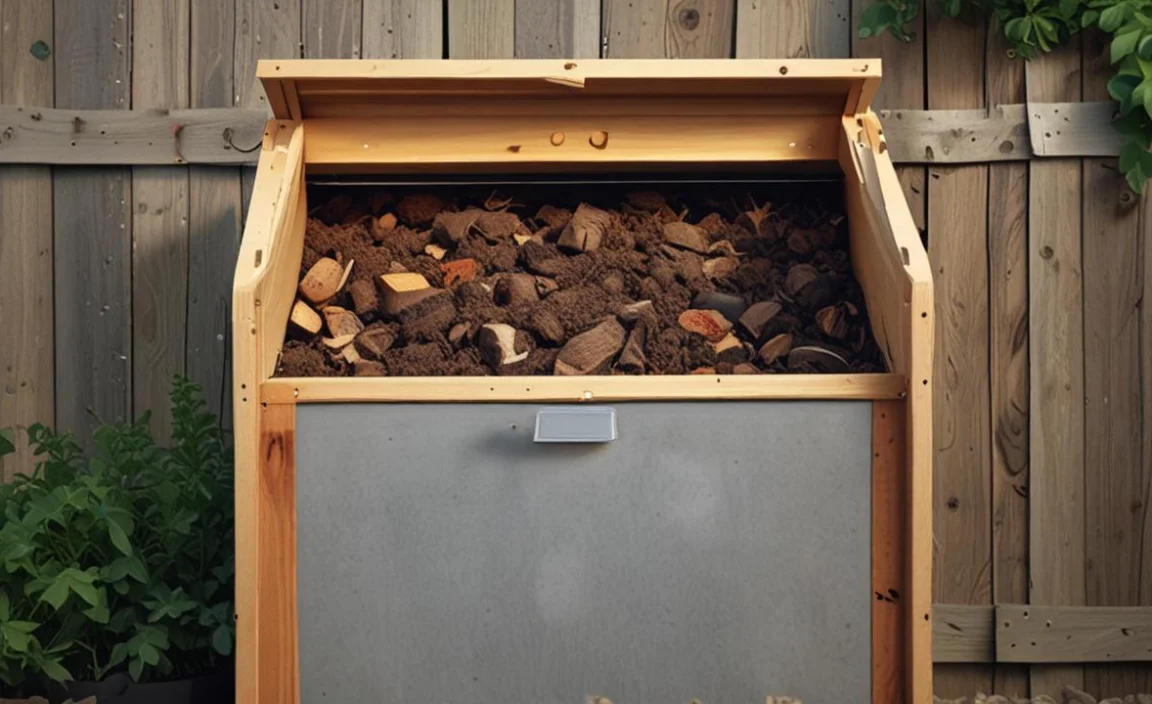safe ways to pest proof a wooden compost bin
