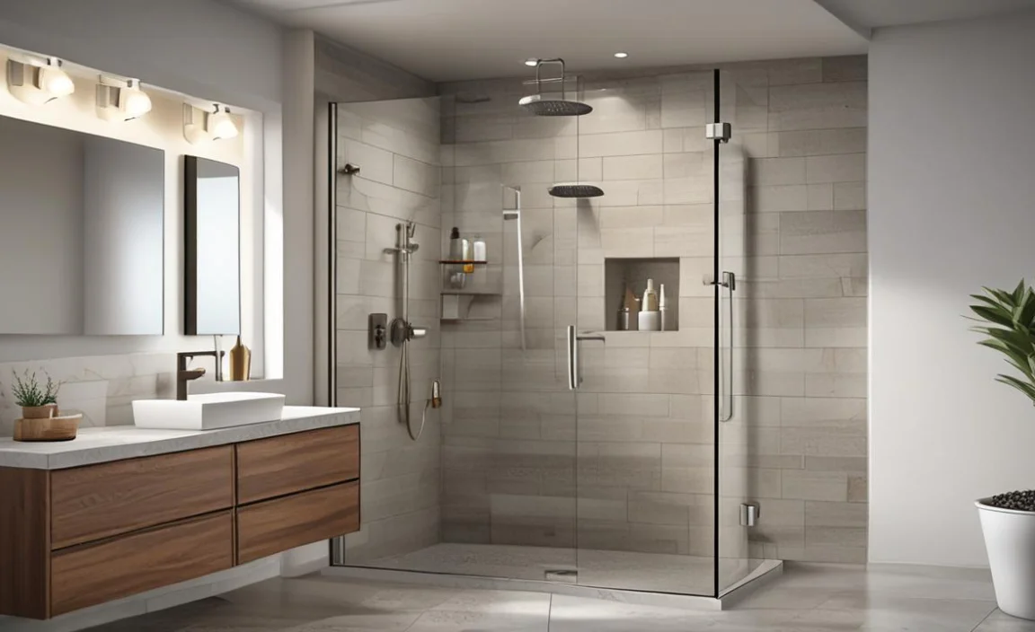 Shower Lighting for Ambiance