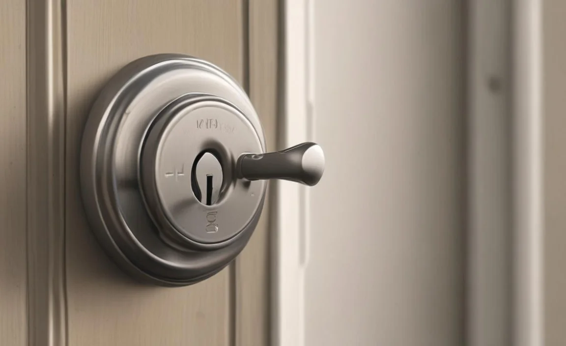 single cylinder deadbolt spinning freely