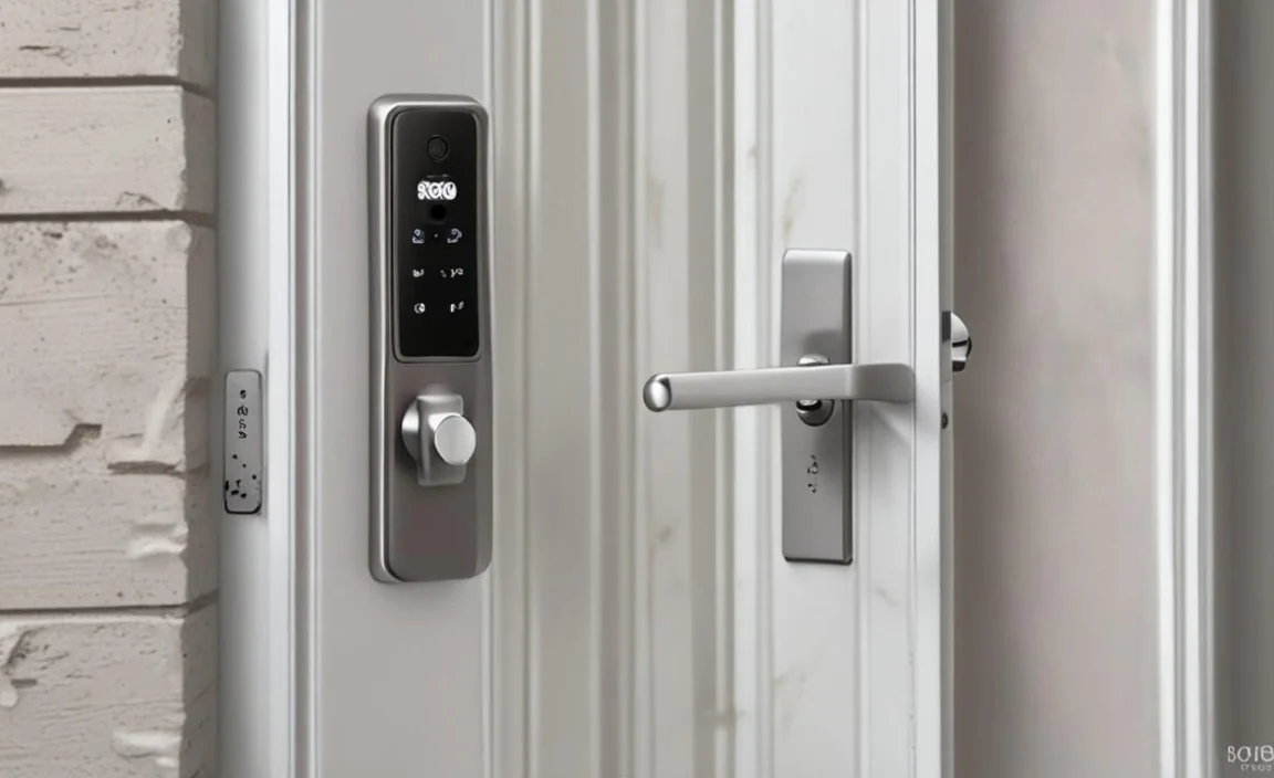 smart door locks with built in camera