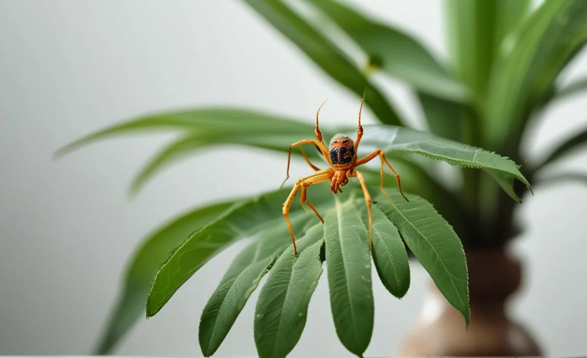 Spider Mites Webbing on Different Types of Indoor Plants