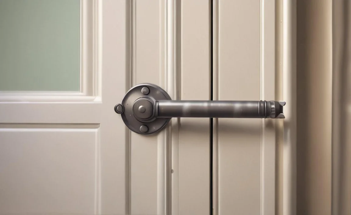 spring in door latch broken how to fix
